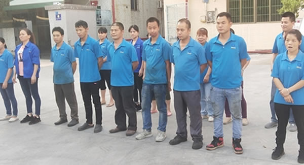 廣有五金&東莞合頁|積極落實2019年秋冬季“安全生產(chǎn) 預(yù)防為主”消防安全演習(xí)活動