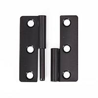 合頁定制廠家專業(yè)生產(chǎn)電泳黑色拆裝鉸鏈，脫卸合頁